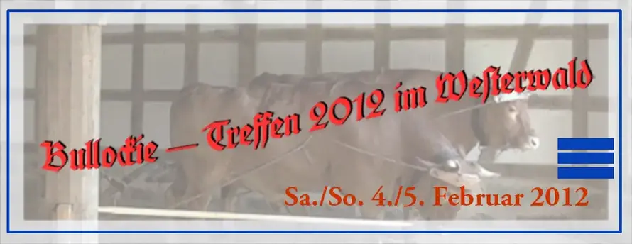 Zugrinder, Zugrindertreffen im Westerwald 2012.