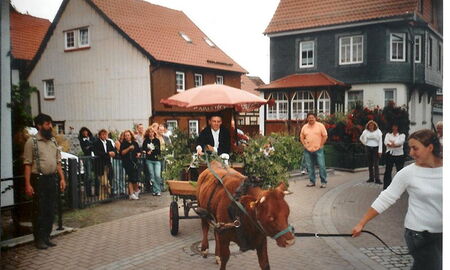 Sarah Giesecke und ihr Rotes Höhenvieh