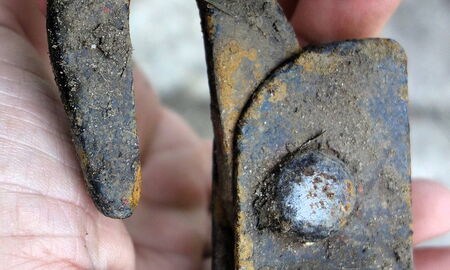 selbstverschließender Haken am Ortscheit