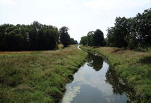 Kanal, angelegt schon im Mittelalter