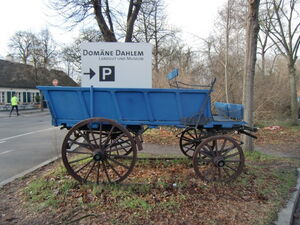 Wegweiser Domäne Dahlem