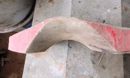 Ausschnitt für die Lage auf dem Hals