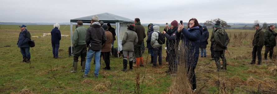 Samstag: begeistertes Interesse aber verfrorenes Wetter
